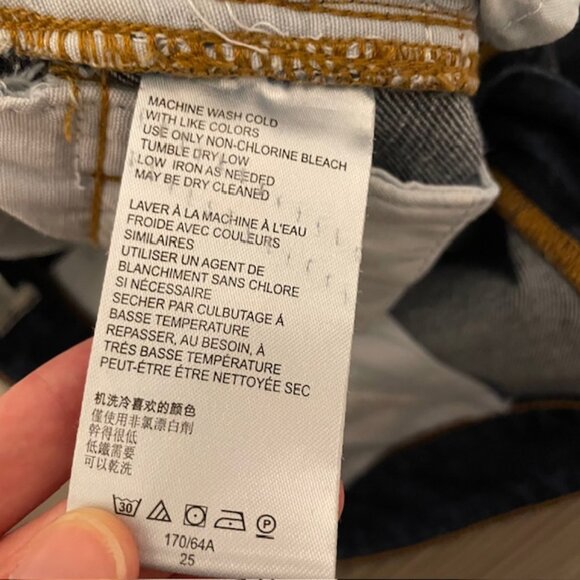 Free People We the Free Flip It and Reverse It Flare Retro Jeans Size 25 - Picture 10 of 16